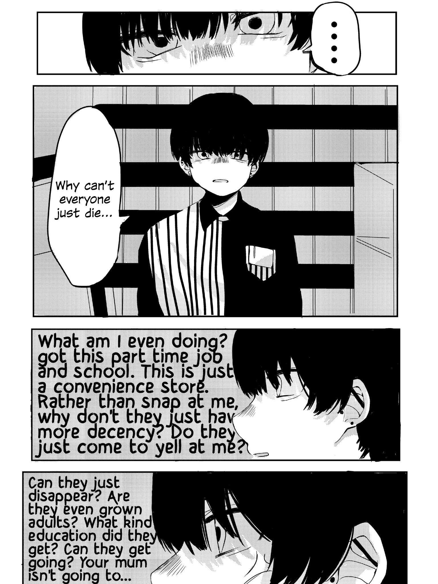 Read My Black Haired Senpai Wants to Mess With Me But Manga Online