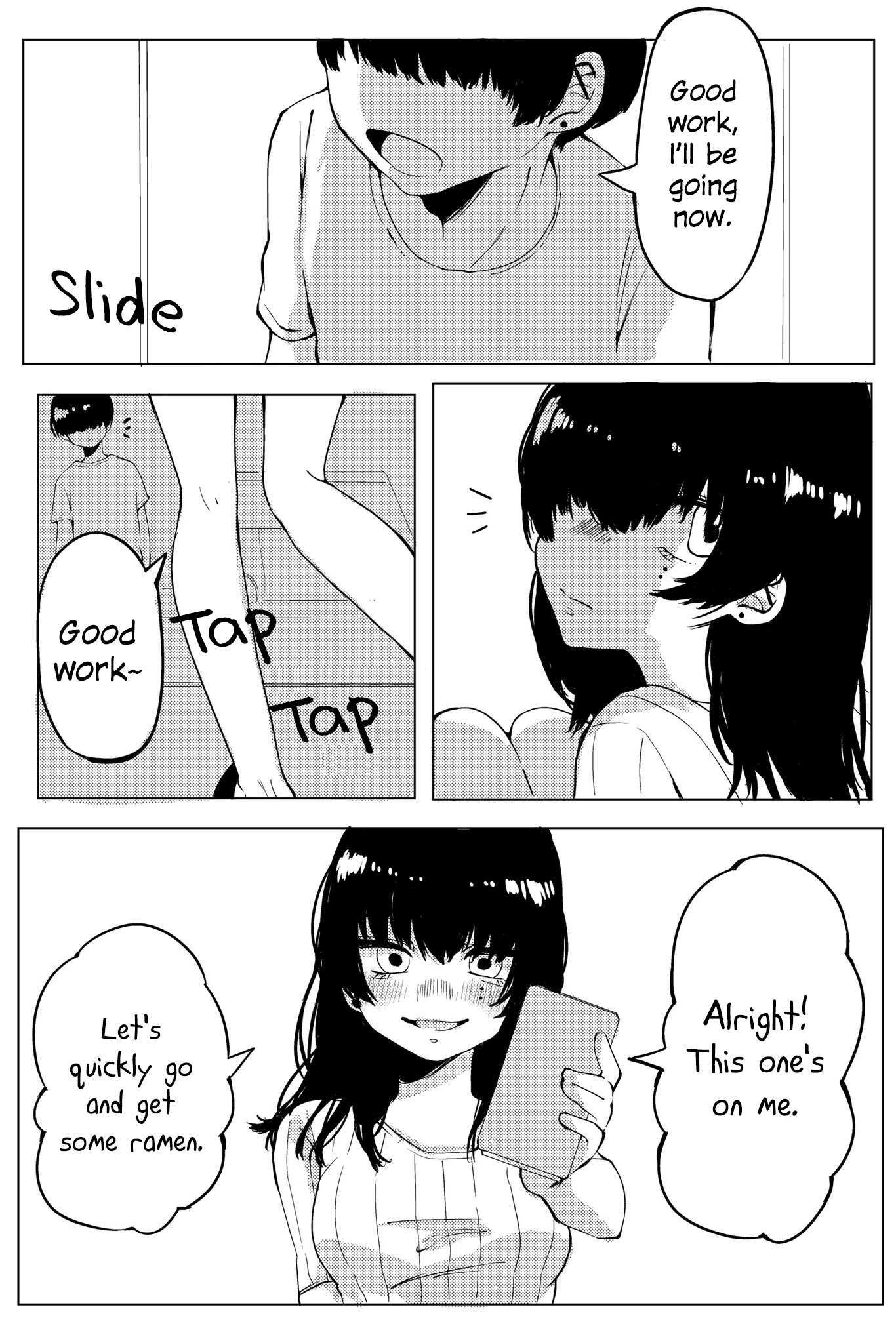 Read My Black Haired Senpai Wants to Mess With Me But Manga Online