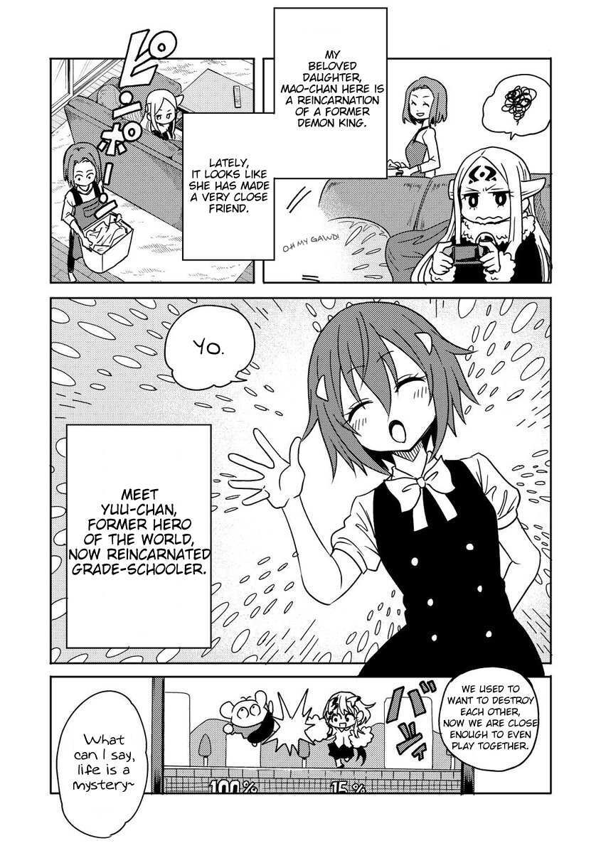 Read My Daughter Might be The Demon King Reincarnated Manga Online