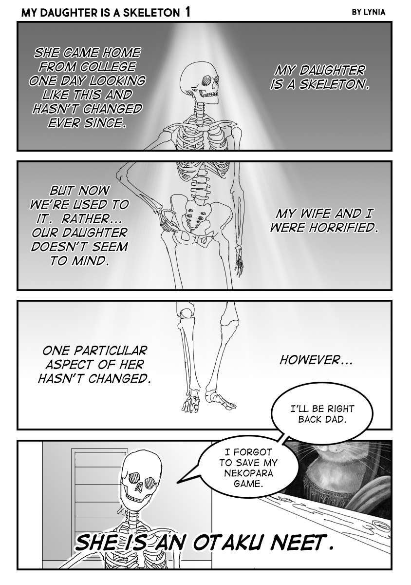Read My Daughter is a Skeleton Manga Online