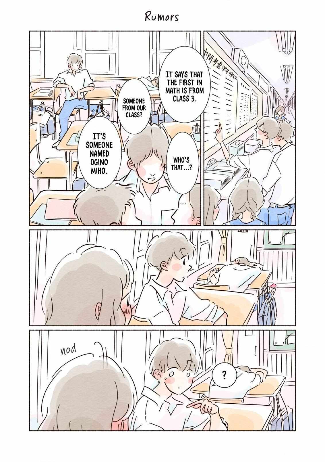 Read My First Blue Manga Online