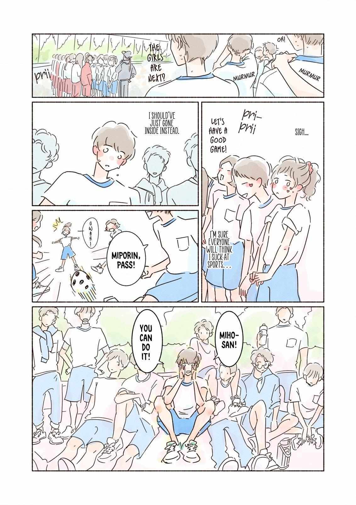 Read My First Blue Manga Online