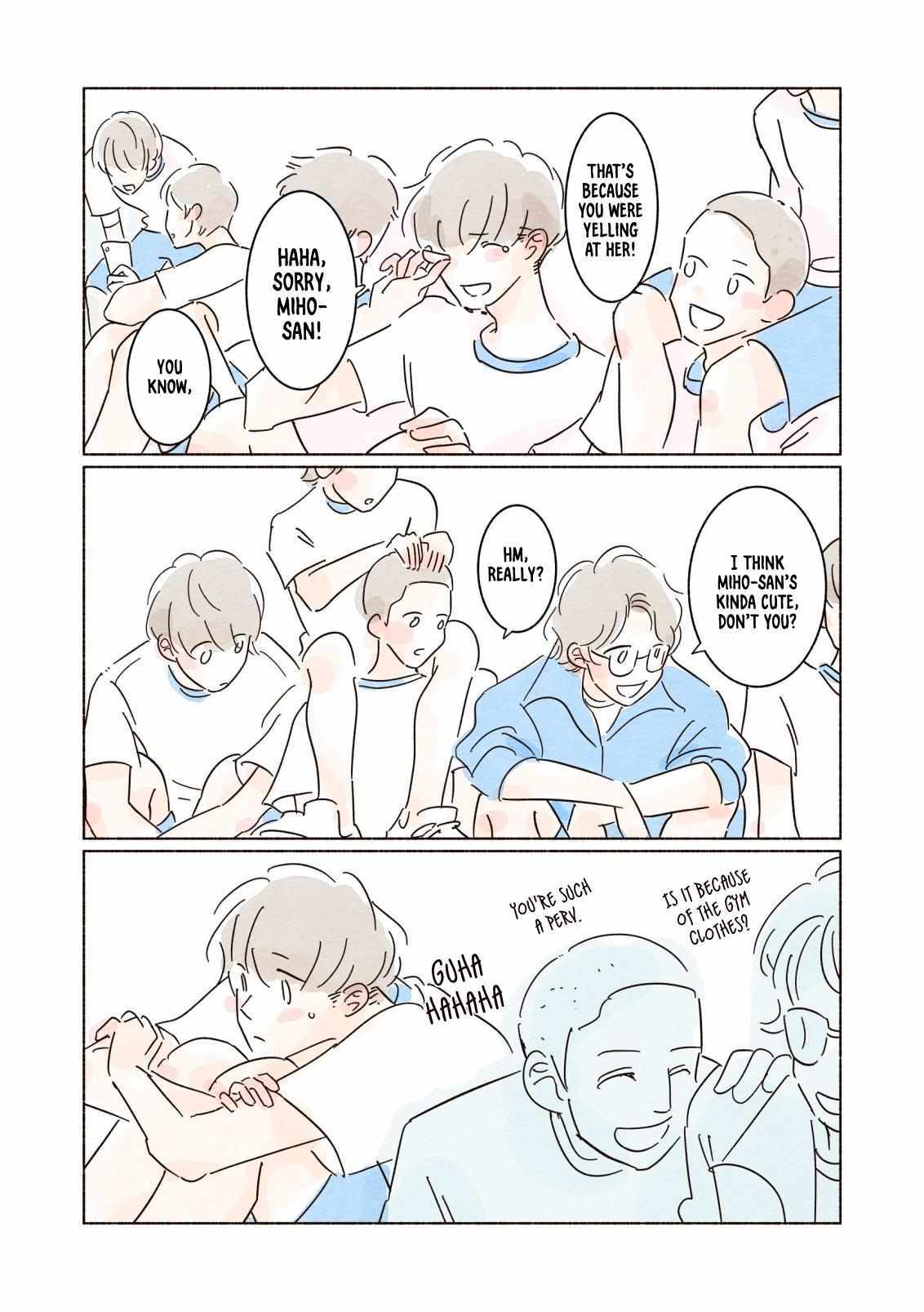 Read My First Blue Manga Online