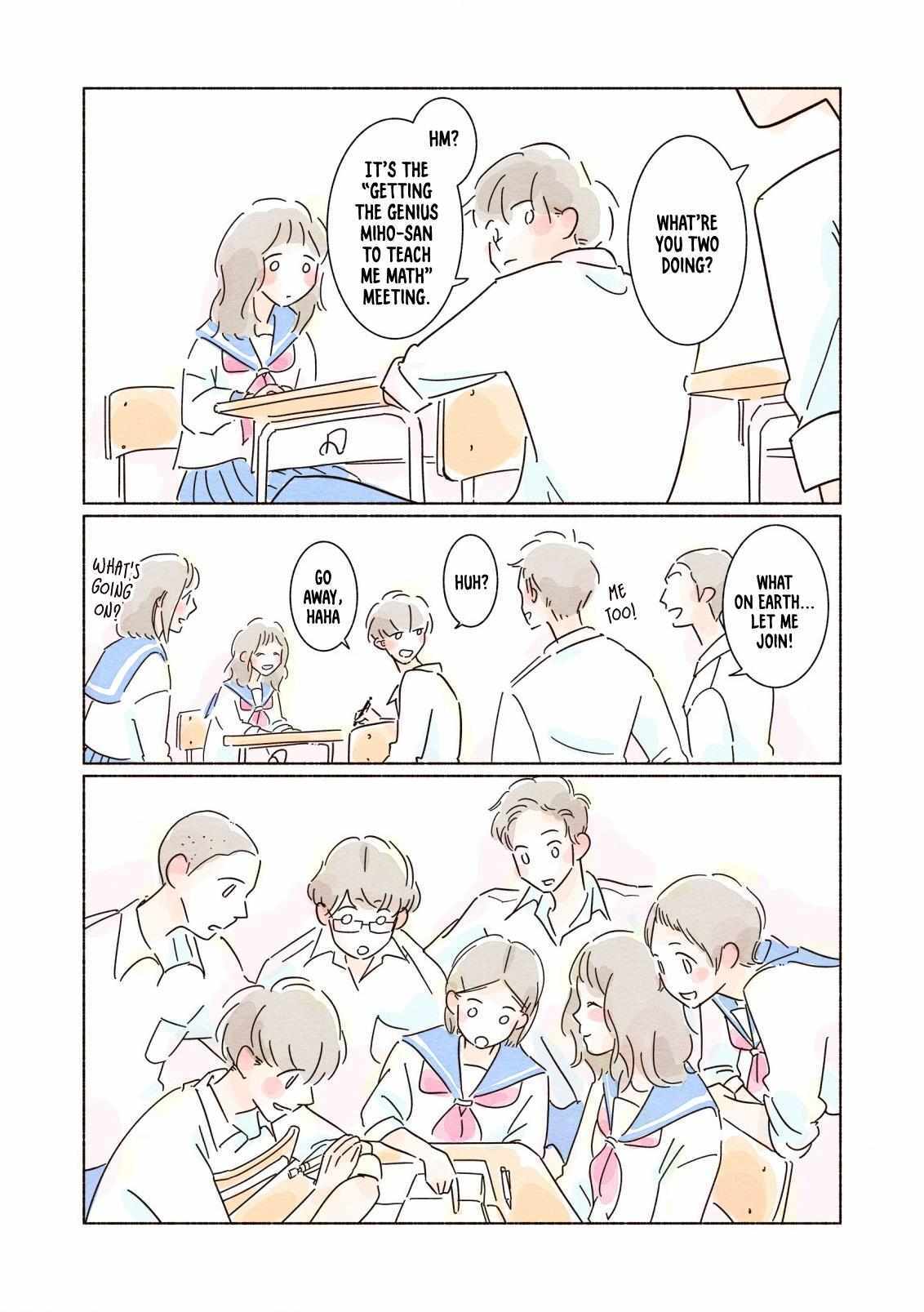 Read My First Blue Manga Online