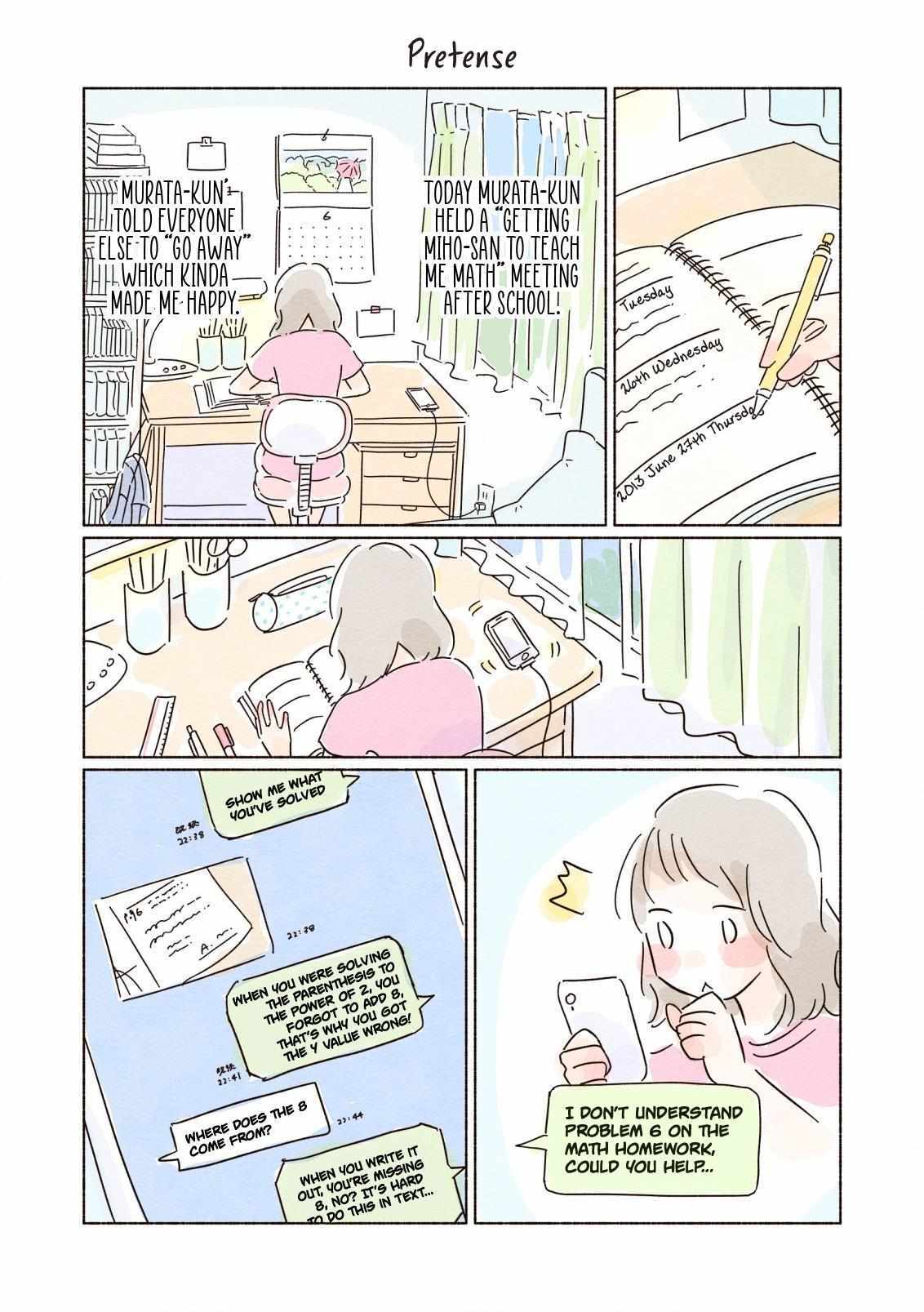Read My First Blue Manga Online