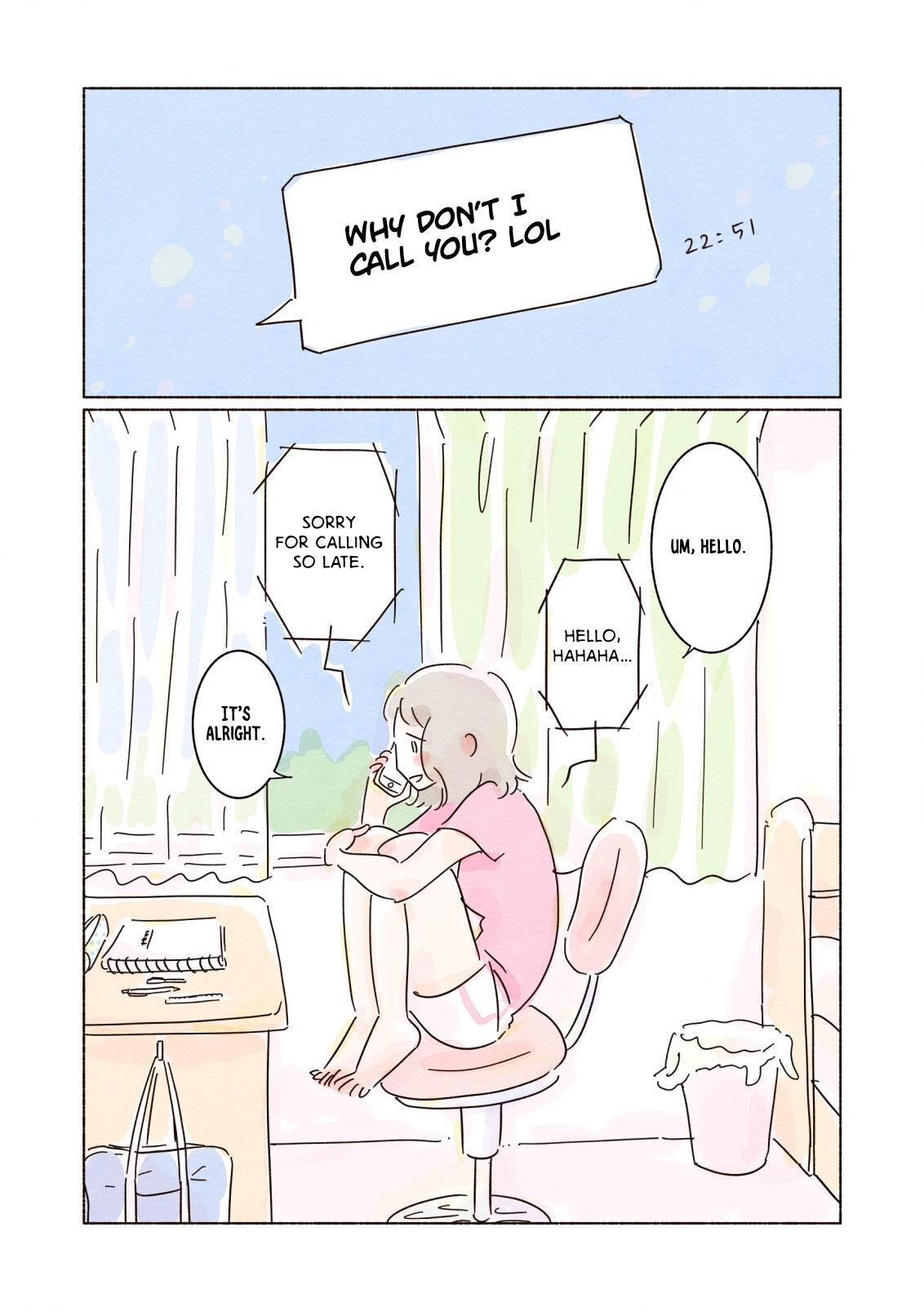Read My First Blue Manga Online