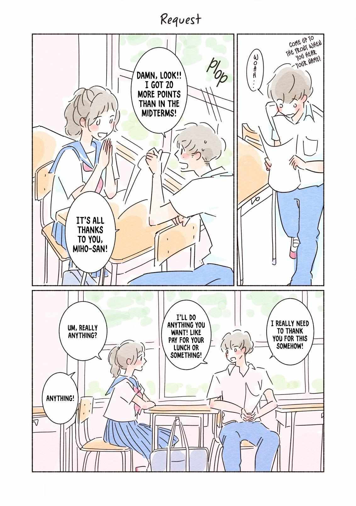 Read My First Blue Manga Online