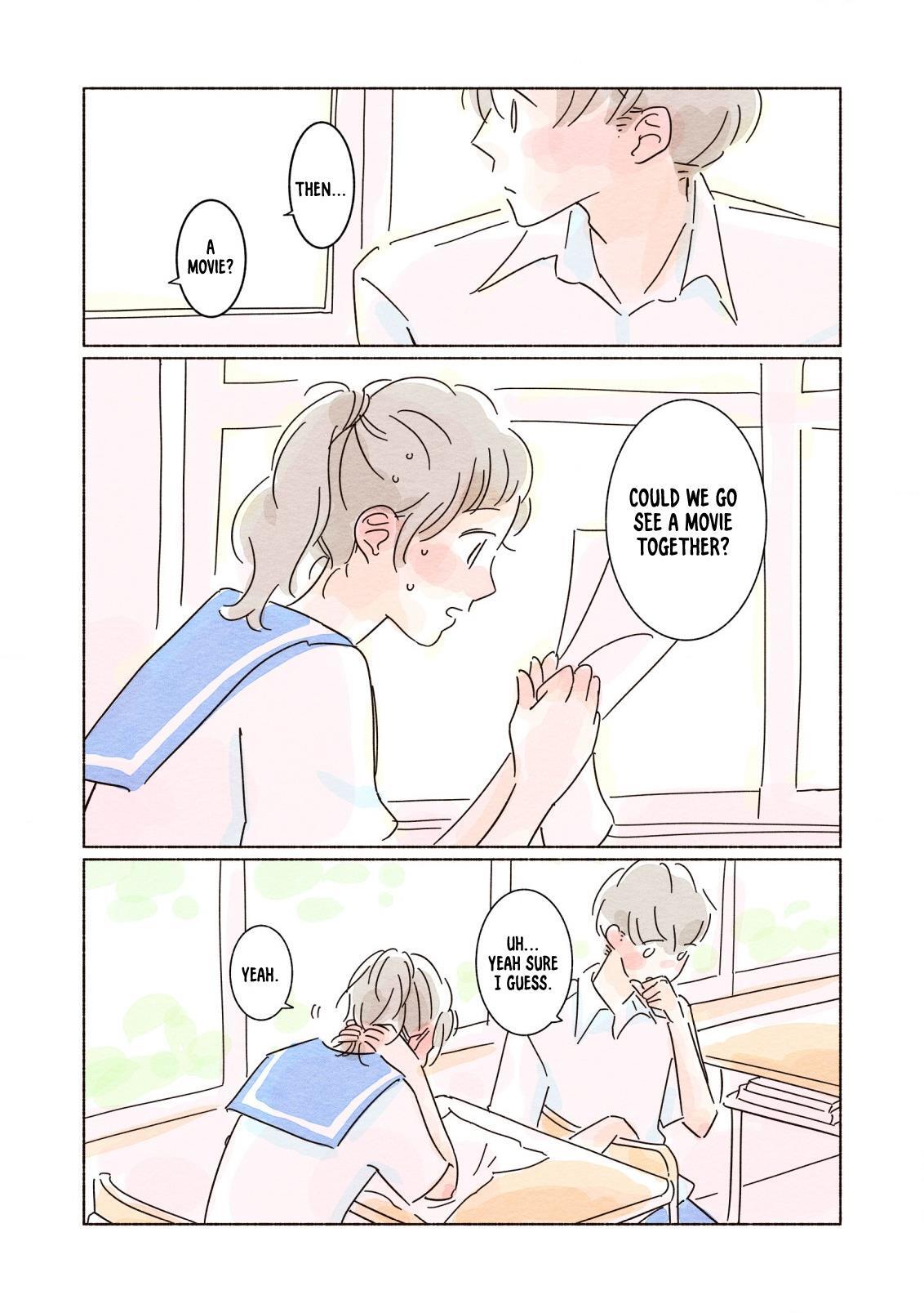 Read My First Blue Manga Online