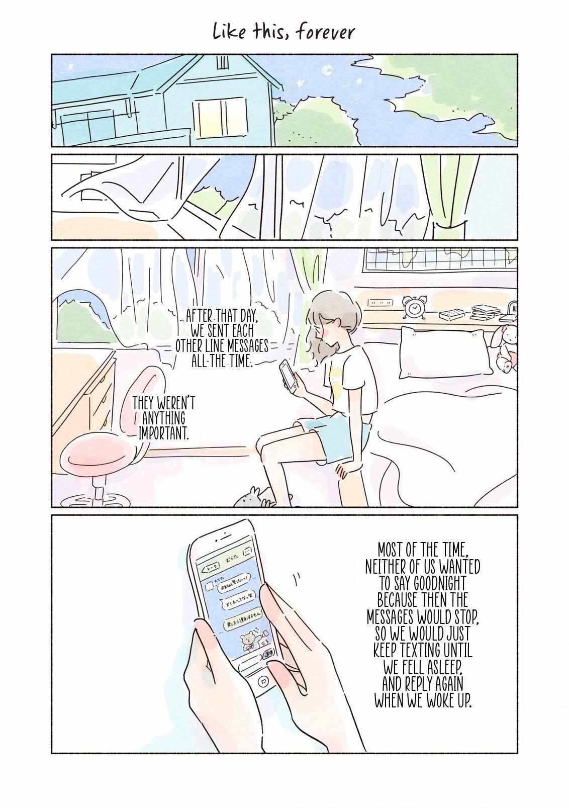 Read My First Blue Manga Online