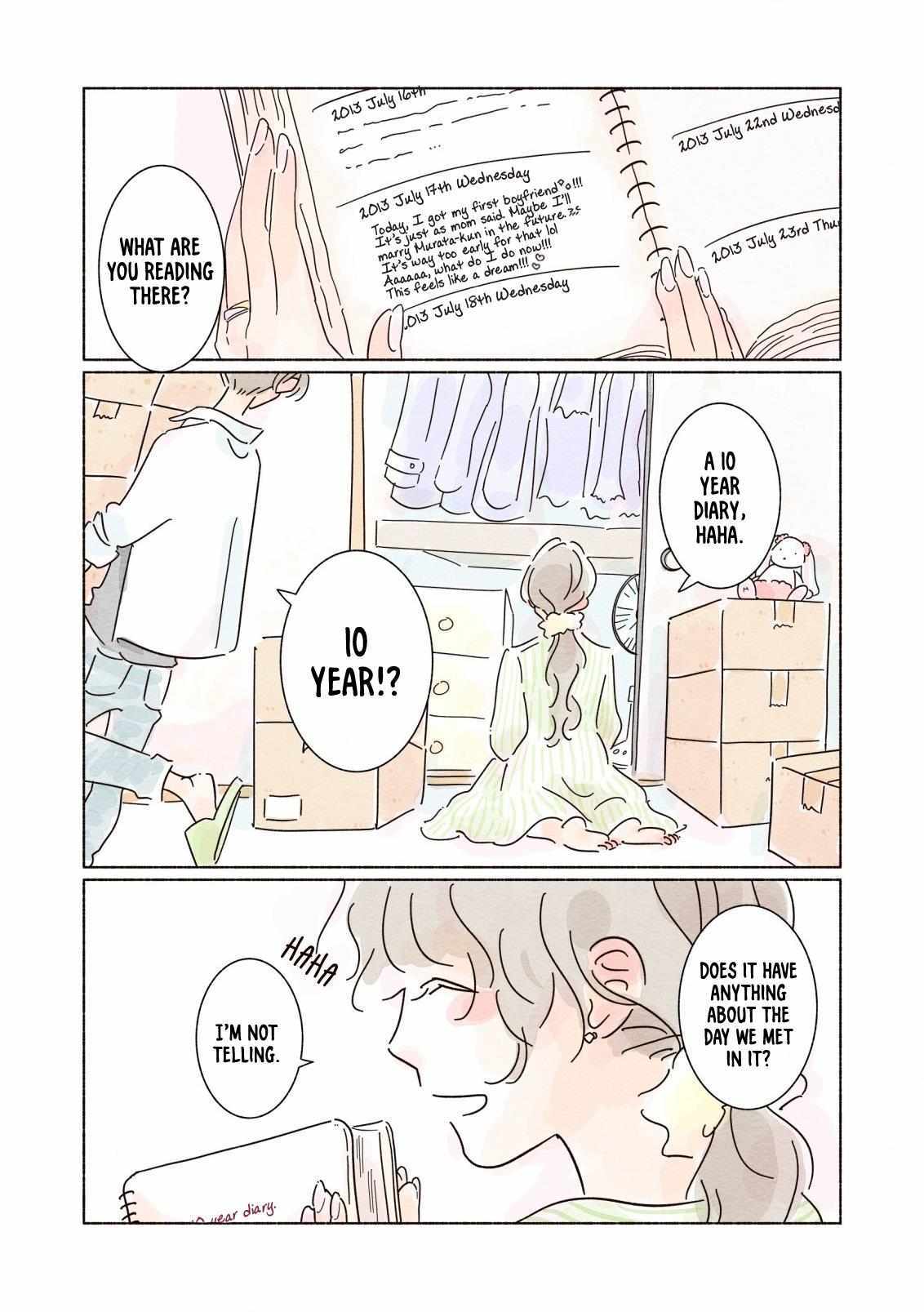Read My First Blue Manga Online