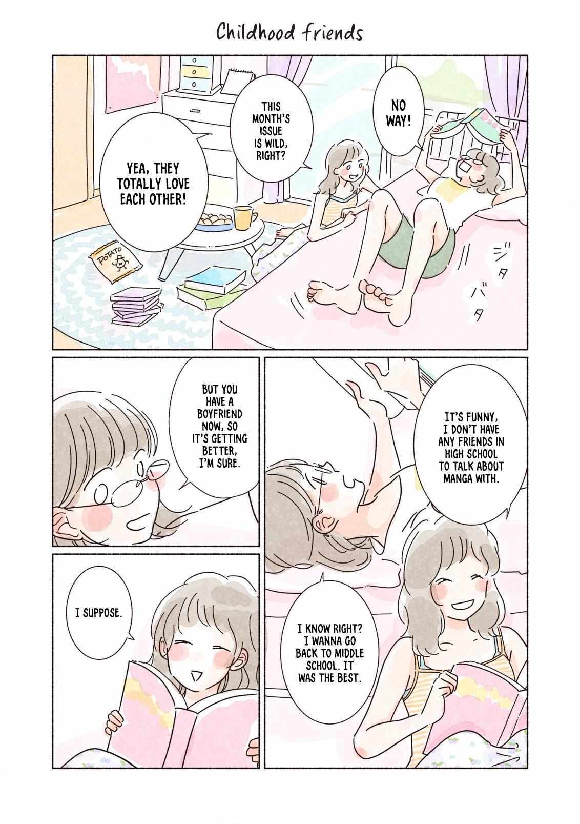 Read My First Blue Manga Online