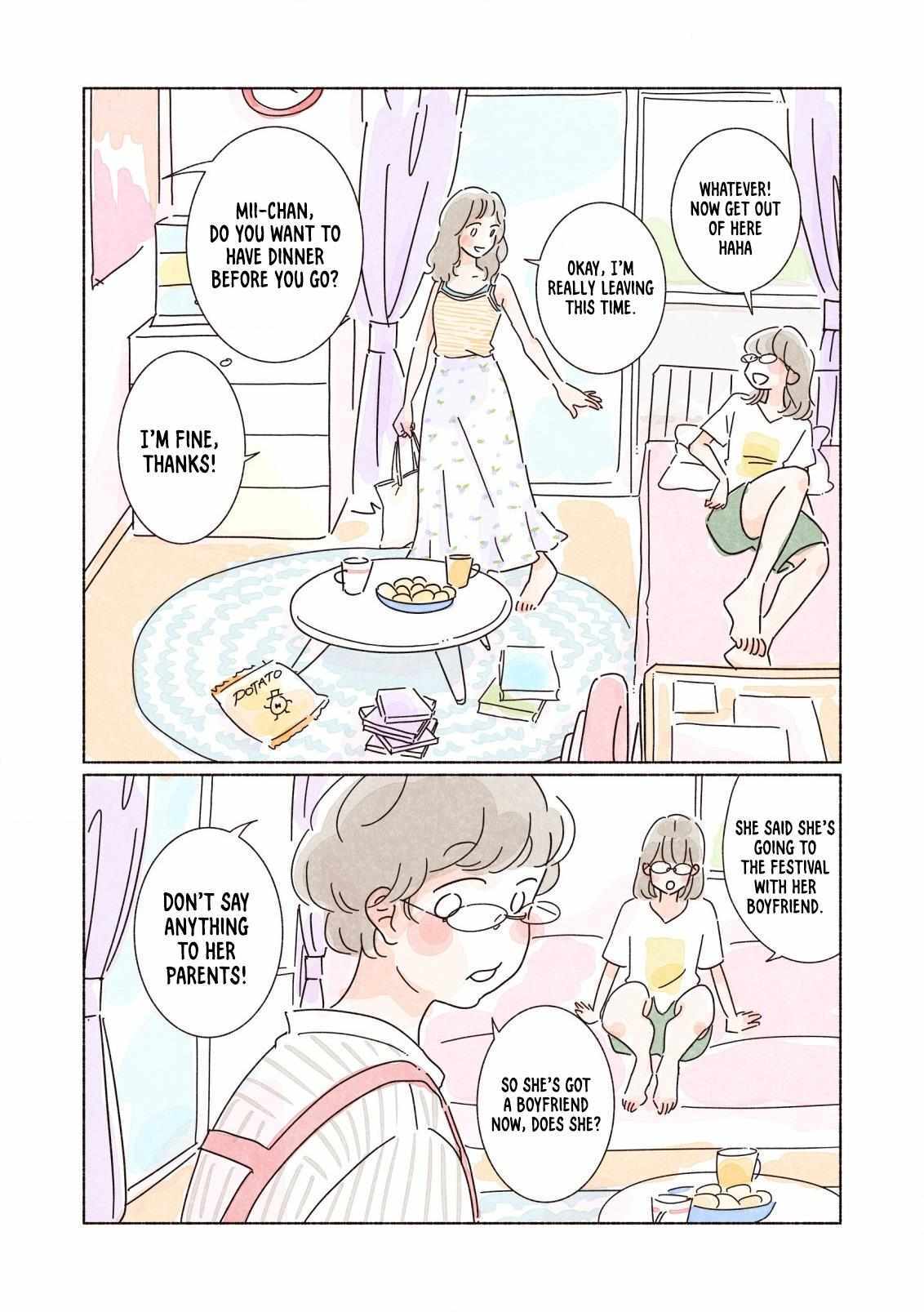 Read My First Blue Manga Online