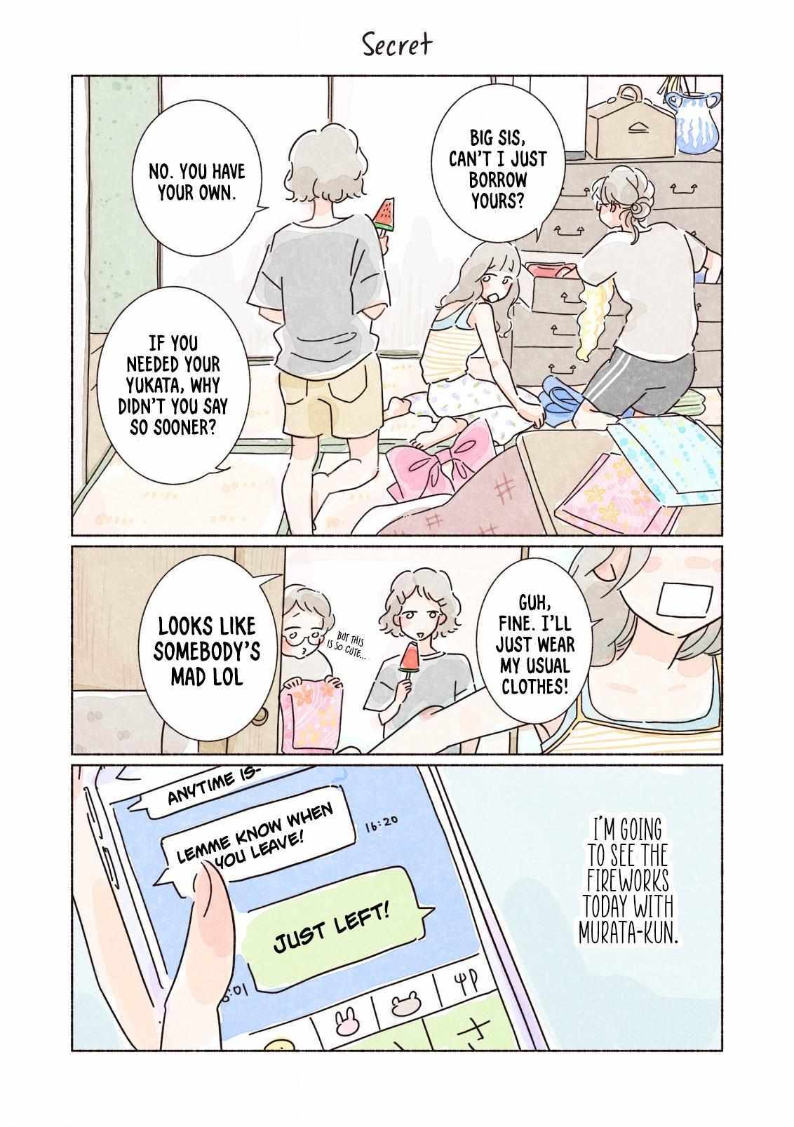 Read My First Blue Manga Online