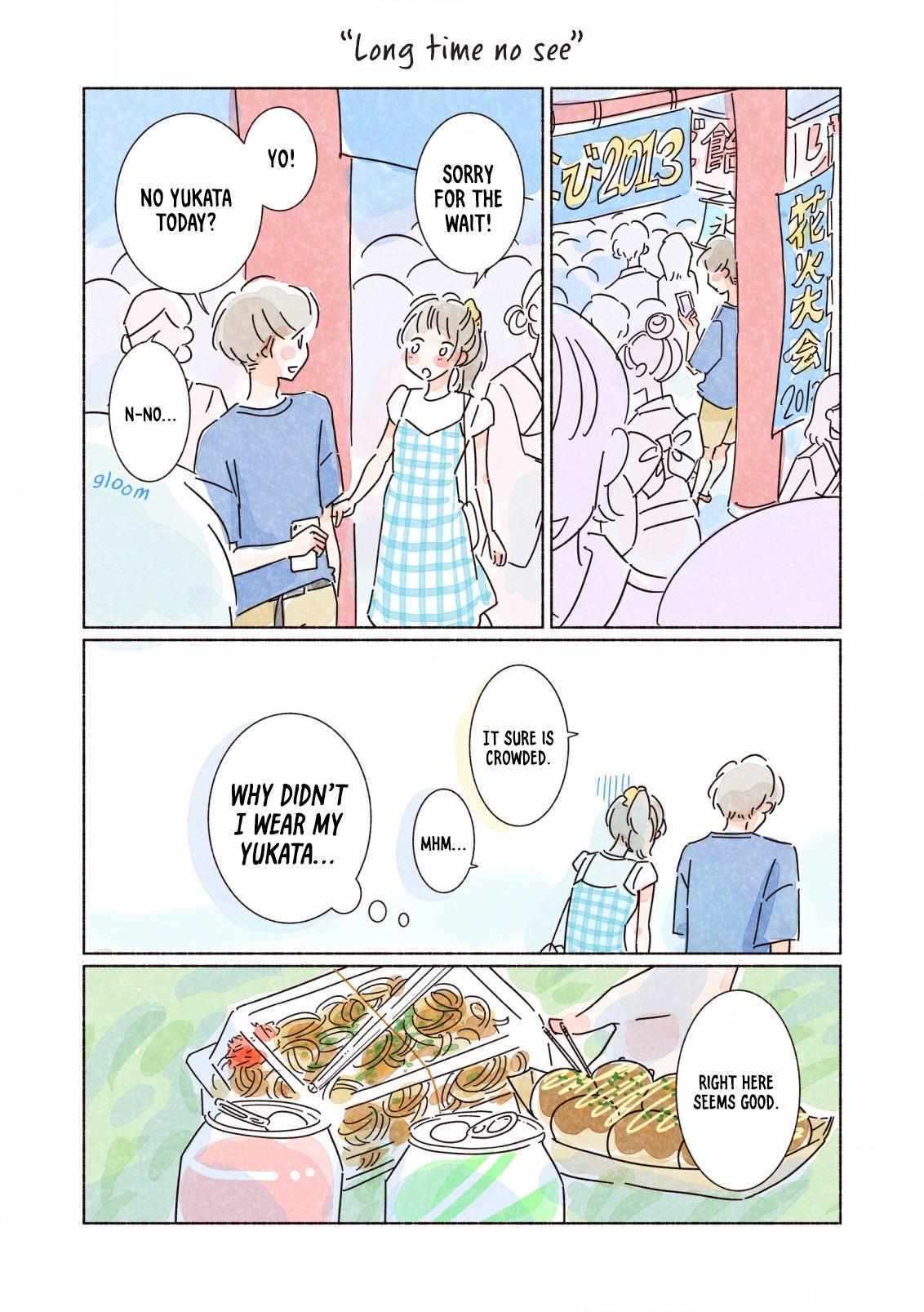 Read My First Blue Manga Online