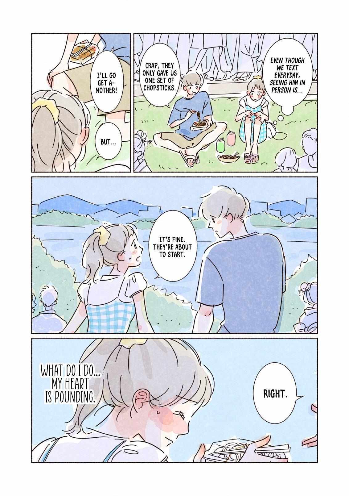 Read My First Blue Manga Online