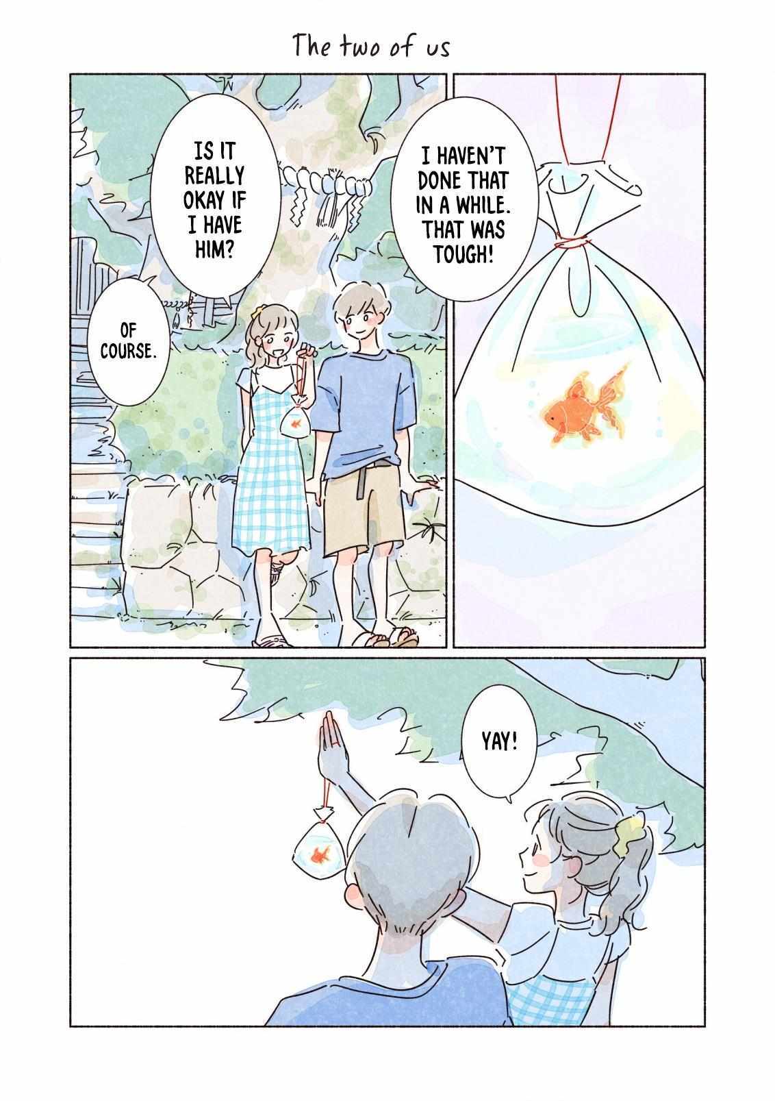 Read My First Blue Manga Online