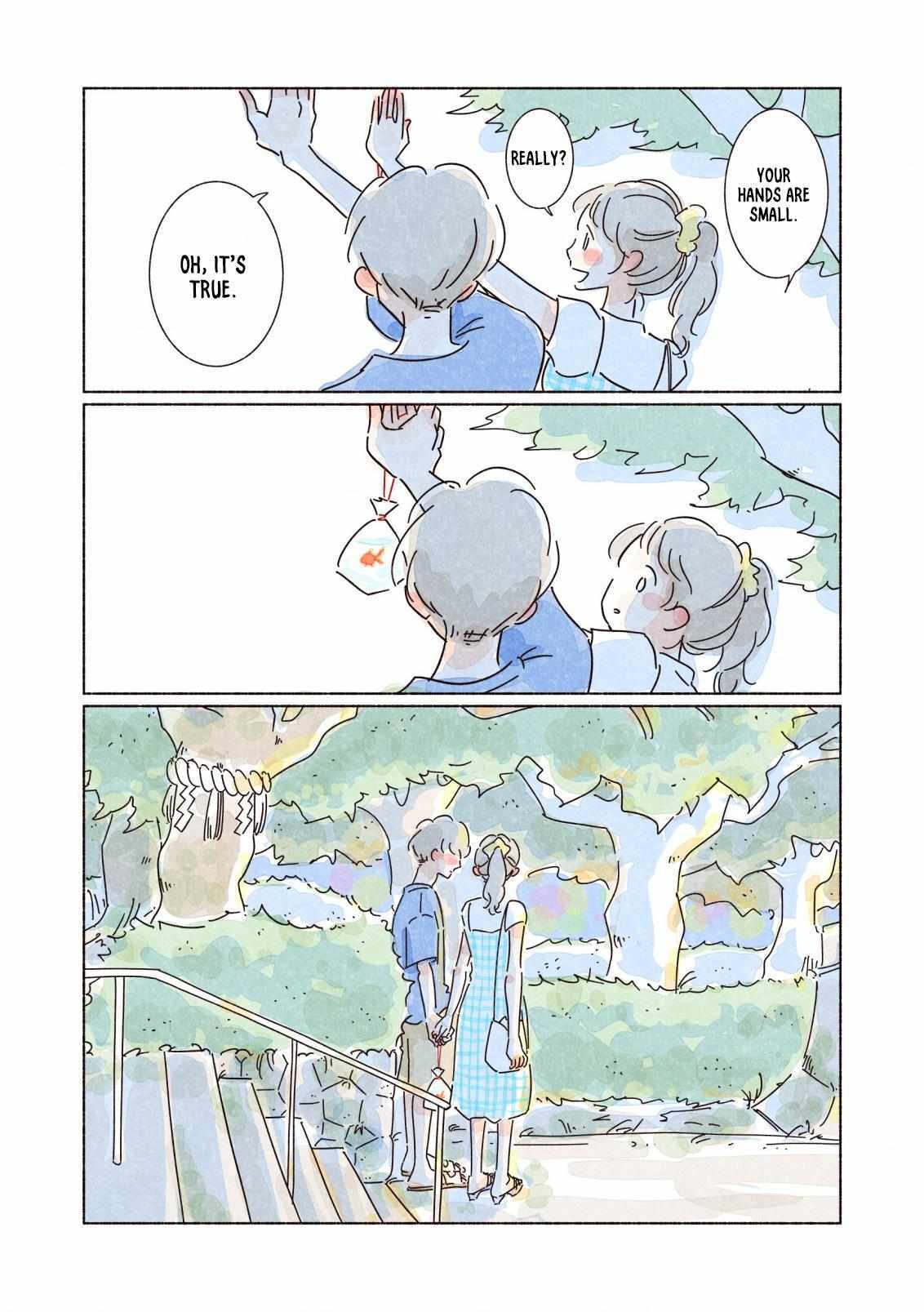 Read My First Blue Manga Online