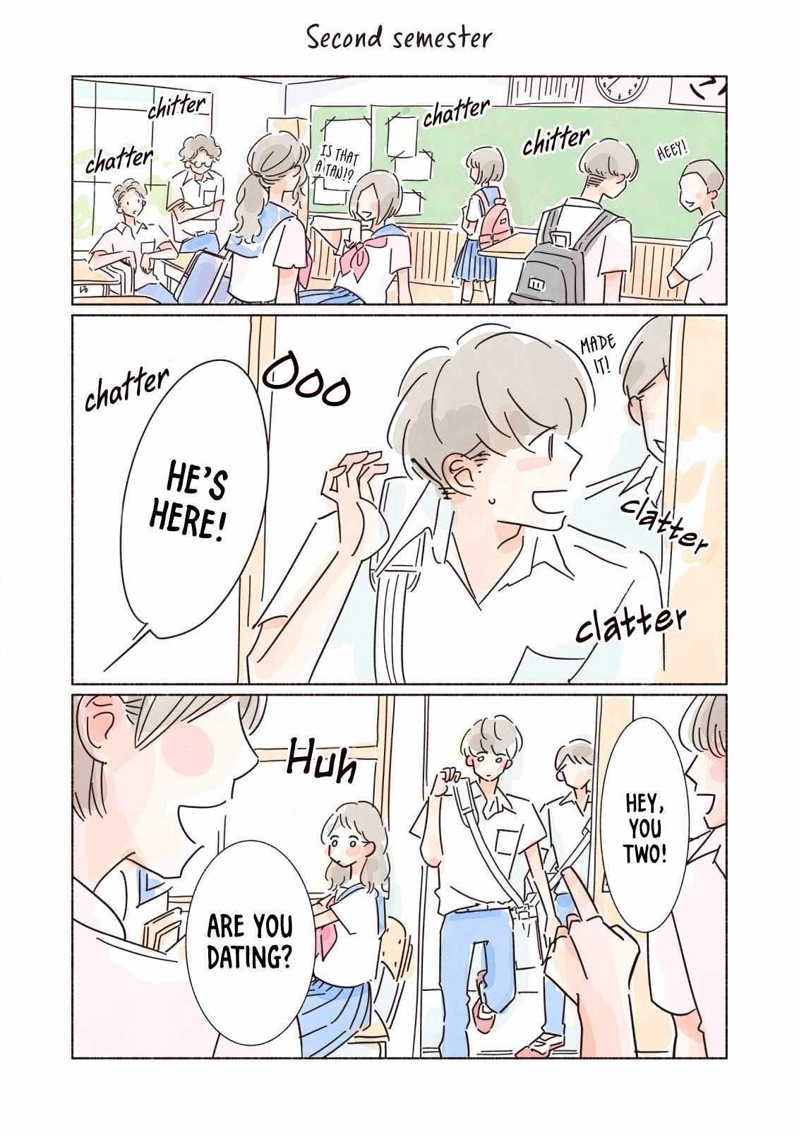 Read My First Blue Manga Online