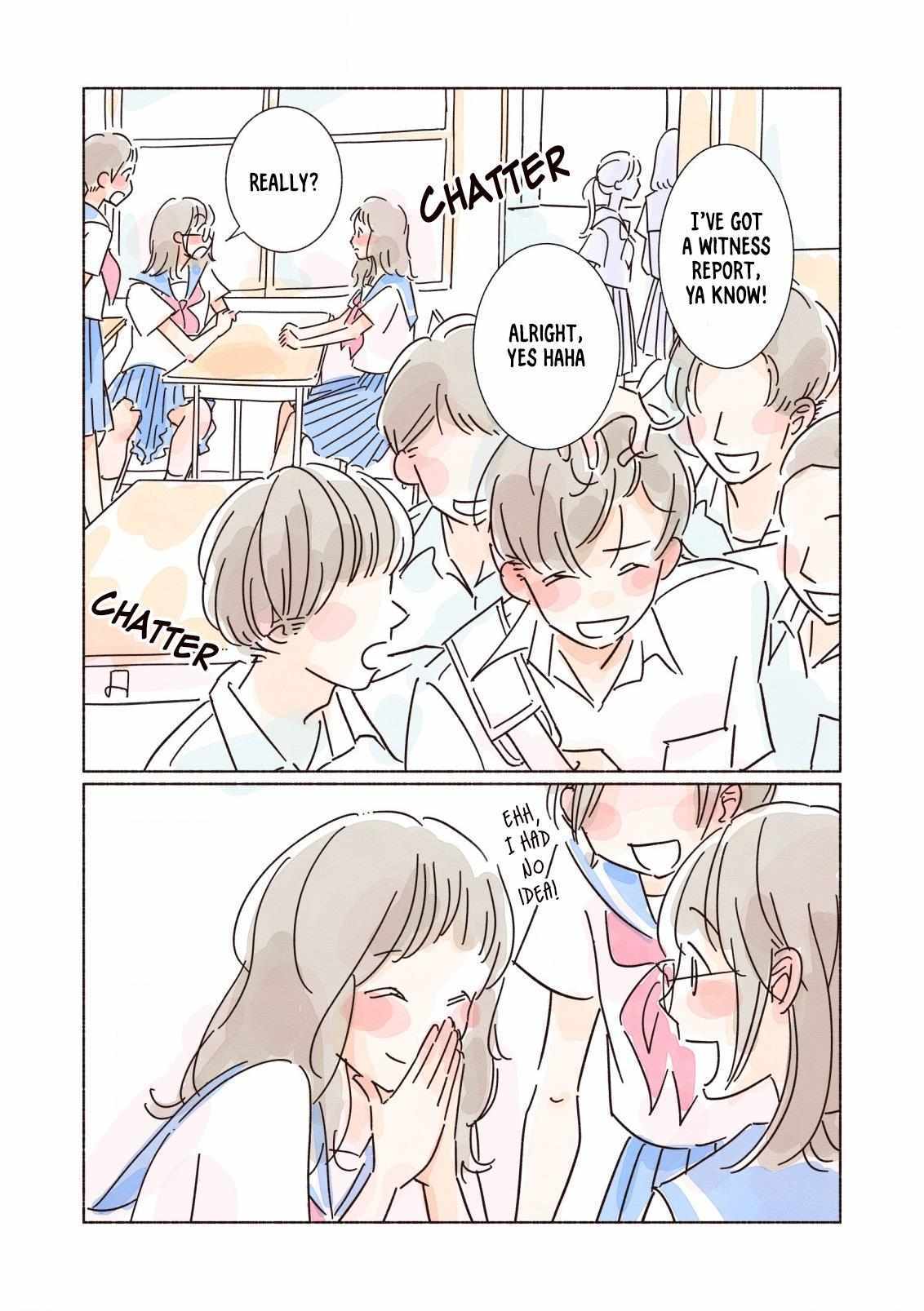 Read My First Blue Manga Online