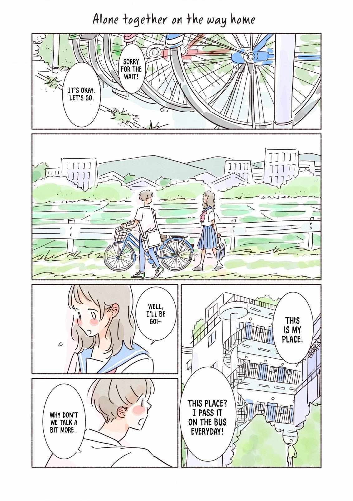 Read My First Blue Manga Online