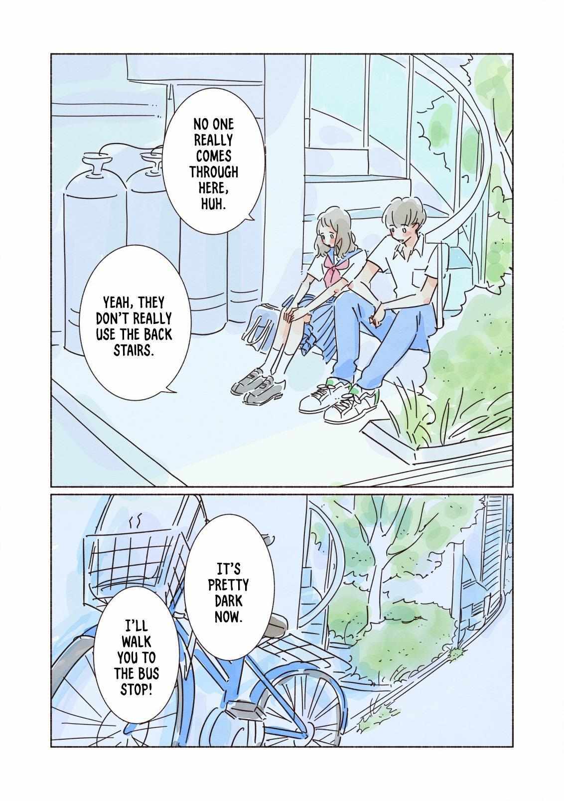 Read My First Blue Manga Online