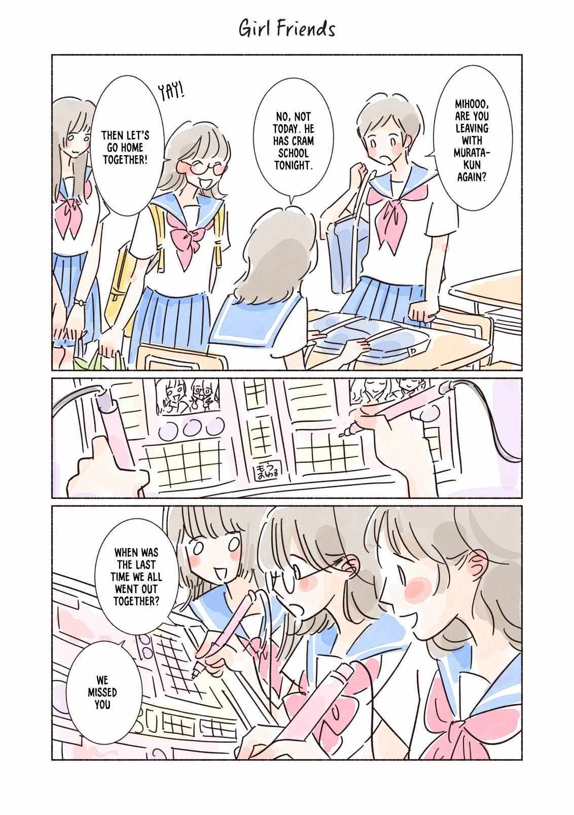 Read My First Blue Manga Online