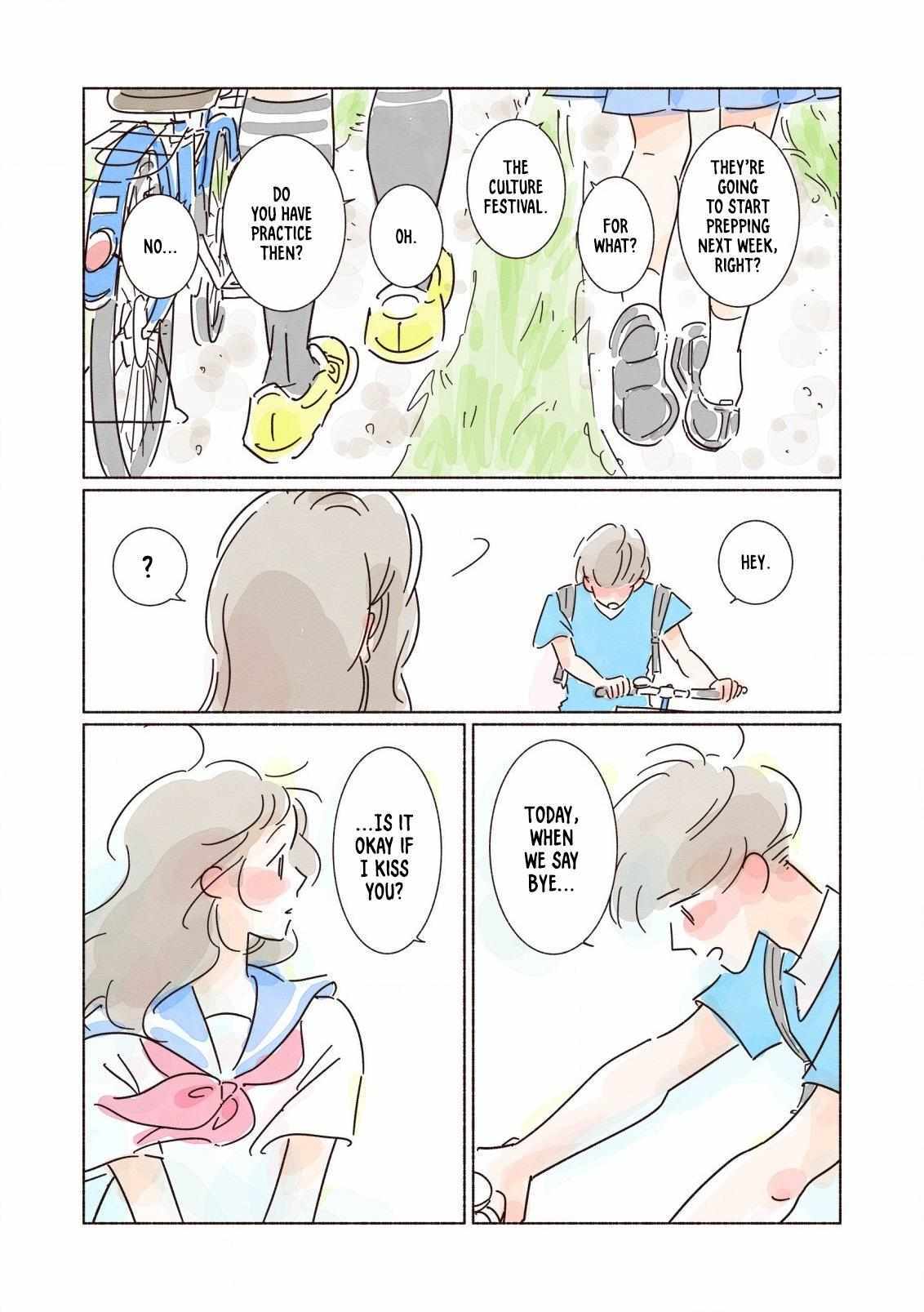 Read My First Blue Manga Online