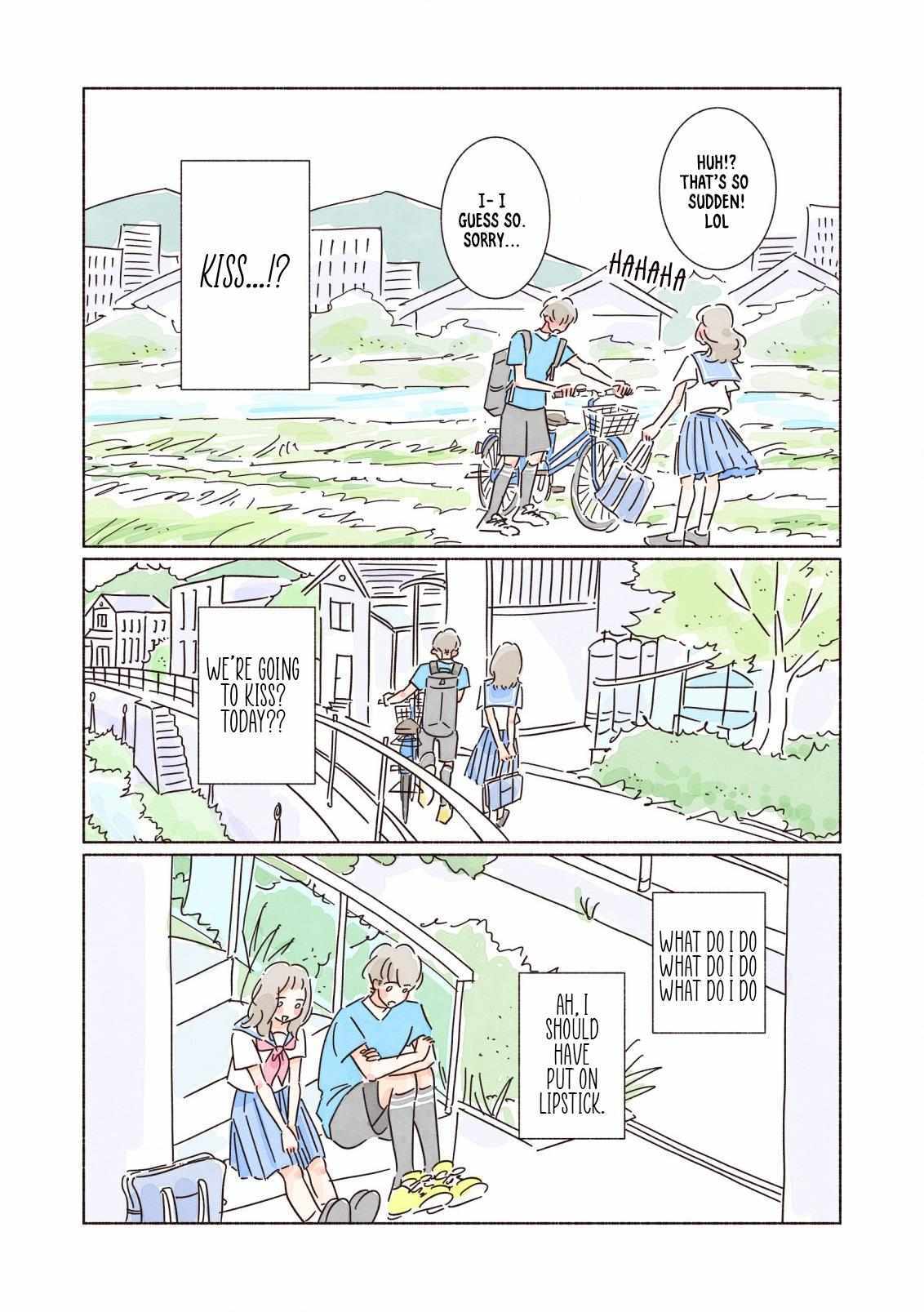 Read My First Blue Manga Online