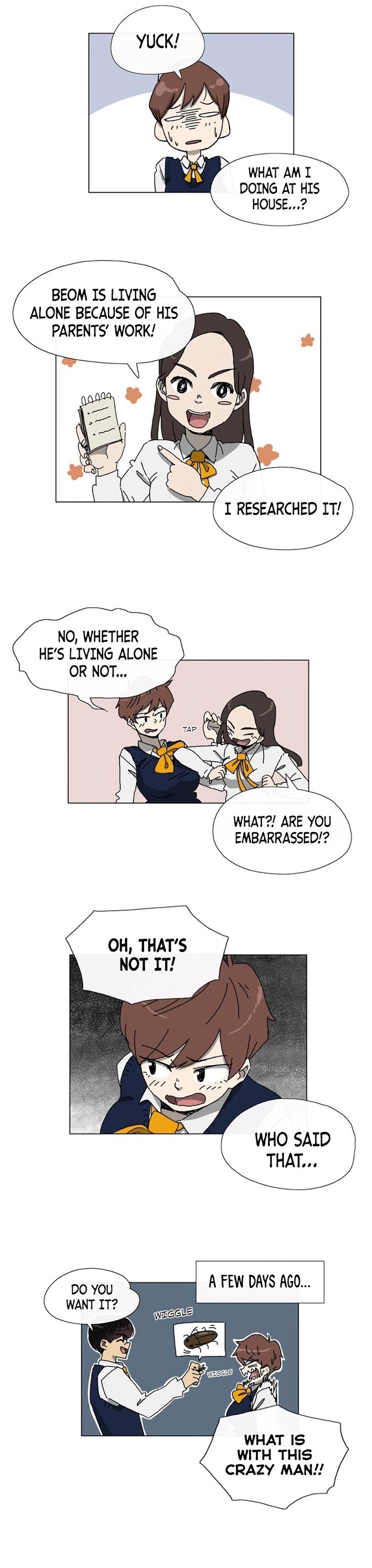 Read My Next-Door Neighbor, the Handsome Stalker Boy Manga Online