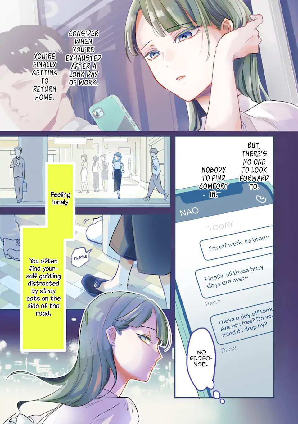 Read My Sweet Plastic Bag Cat Manga Online