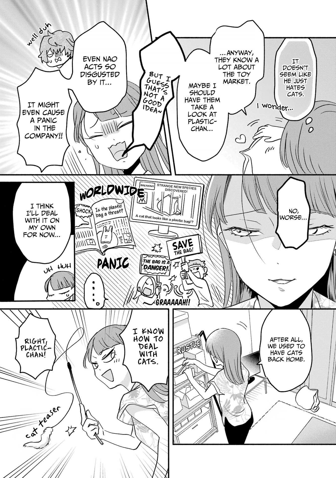 Read My Sweet Plastic Bag Cat Manga Online