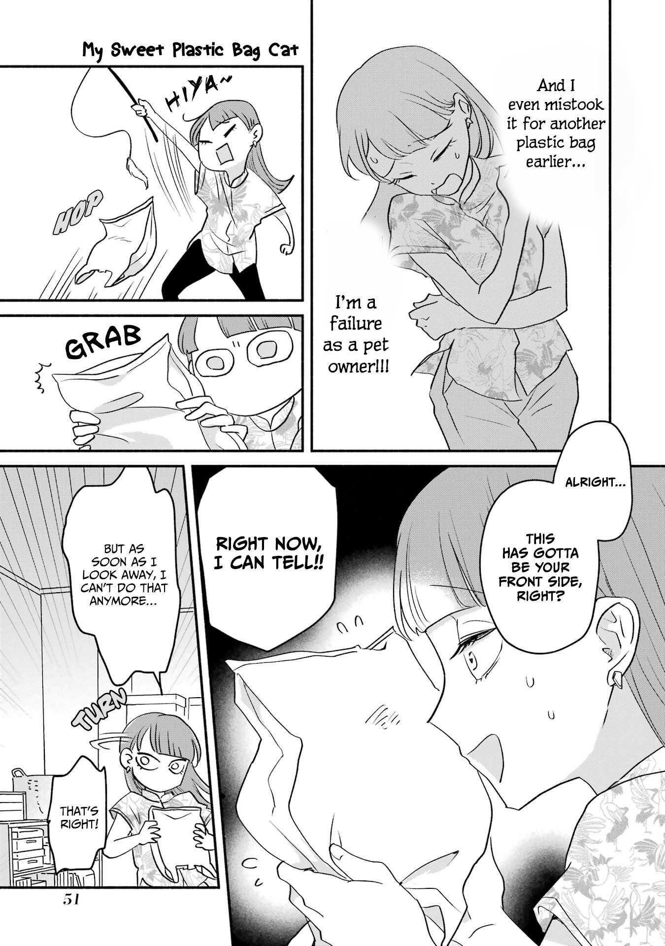 Read My Sweet Plastic Bag Cat Manga Online