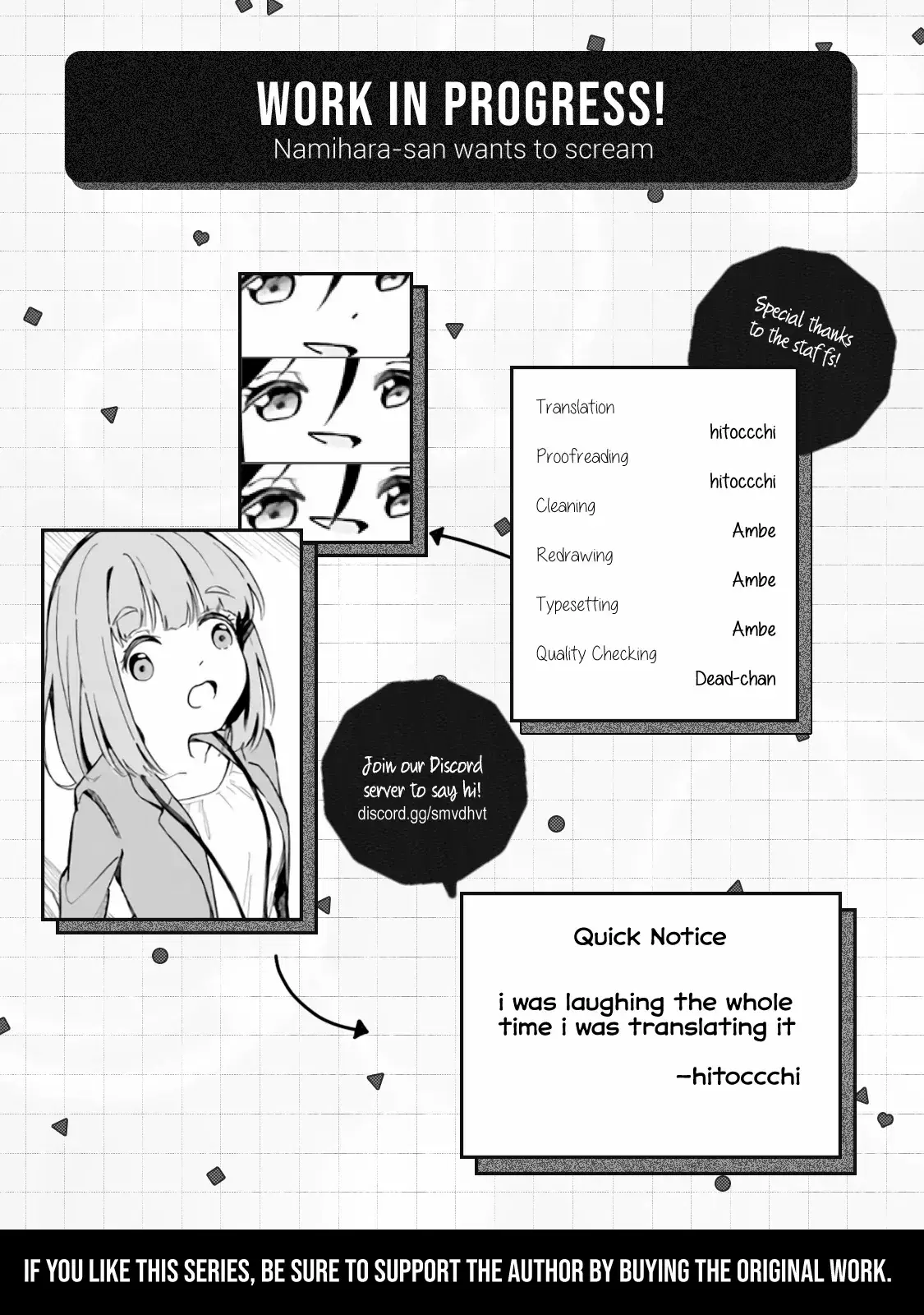 Read Namihara-san wa Buchimaketai! Manga Online