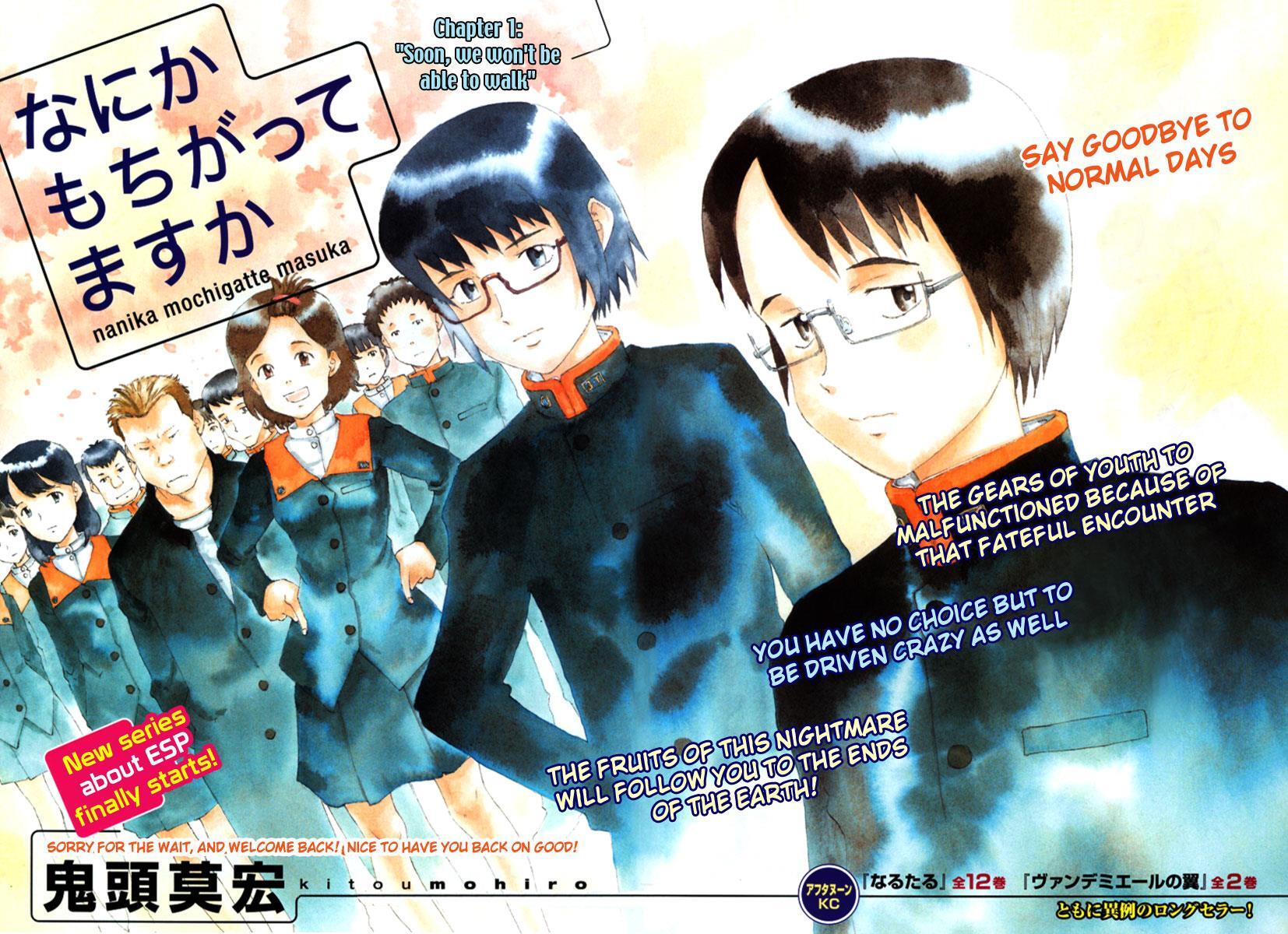 Read Nanika Mochigatte Masuka Manga Online