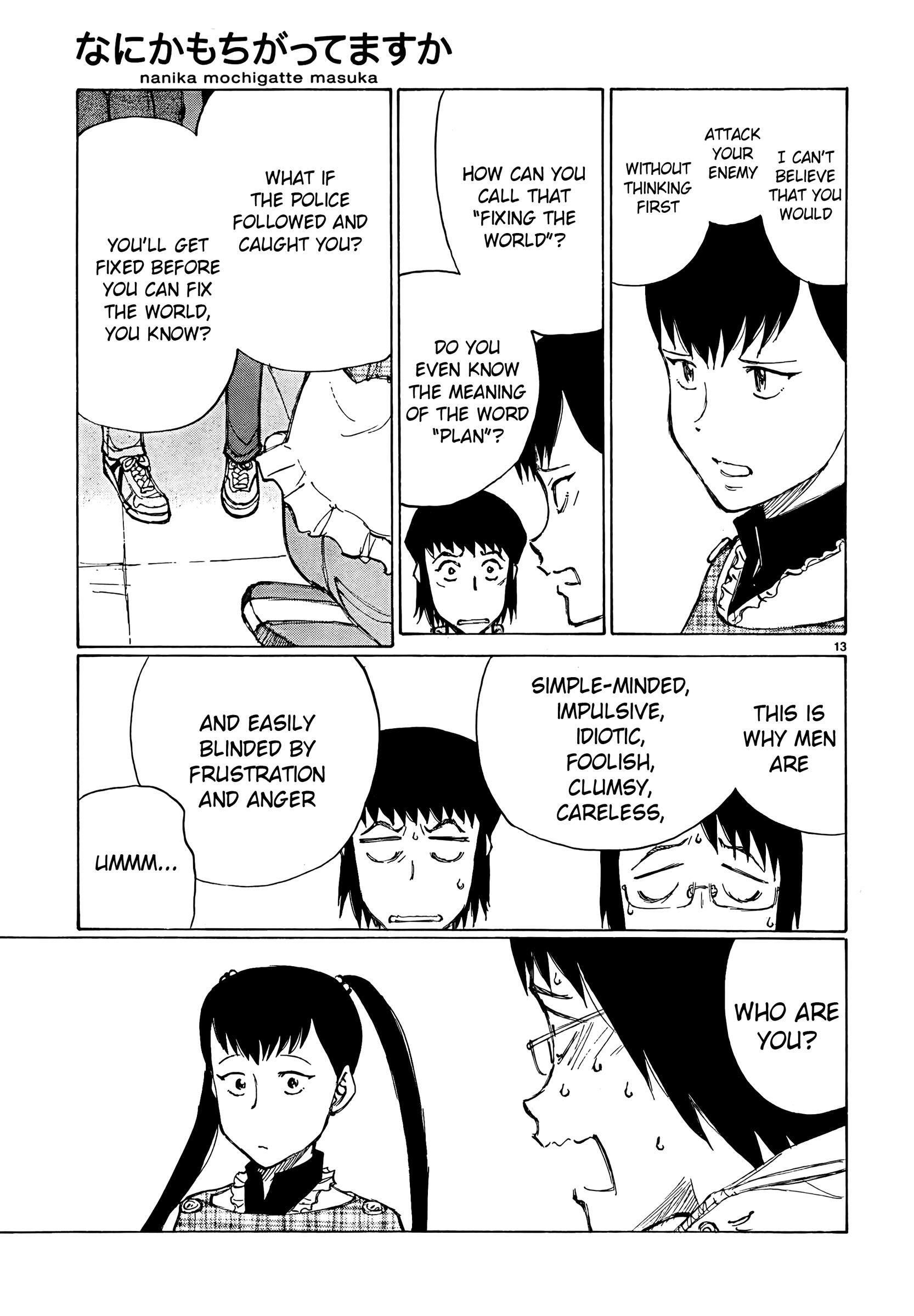 Read Nanika Mochigatte Masuka Manga Online