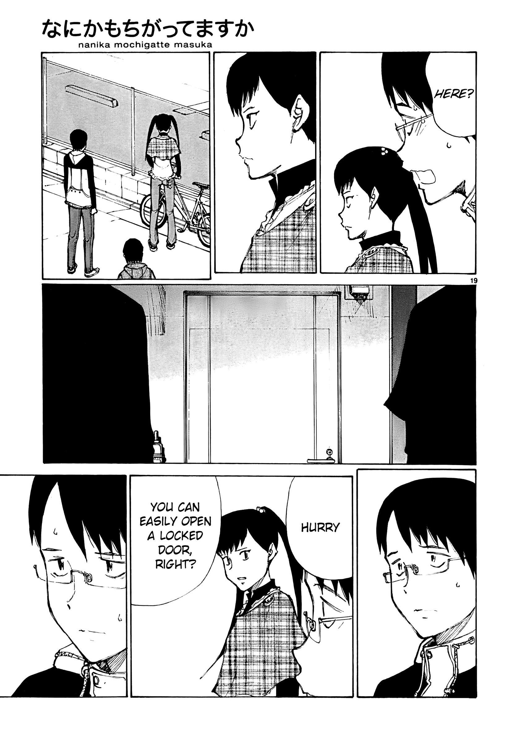 Read Nanika Mochigatte Masuka Manga Online