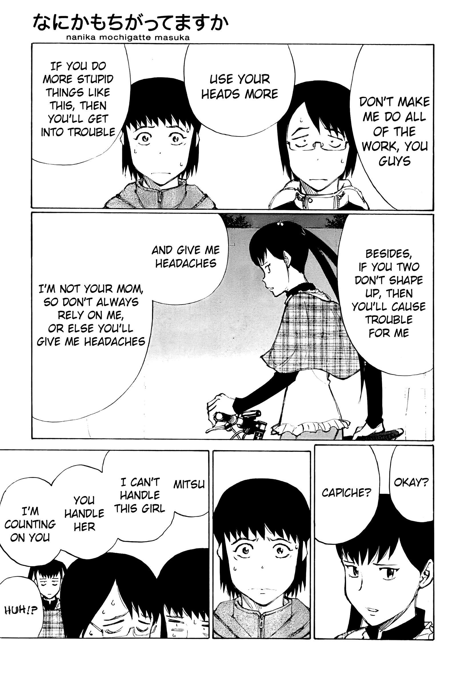 Read Nanika Mochigatte Masuka Manga Online