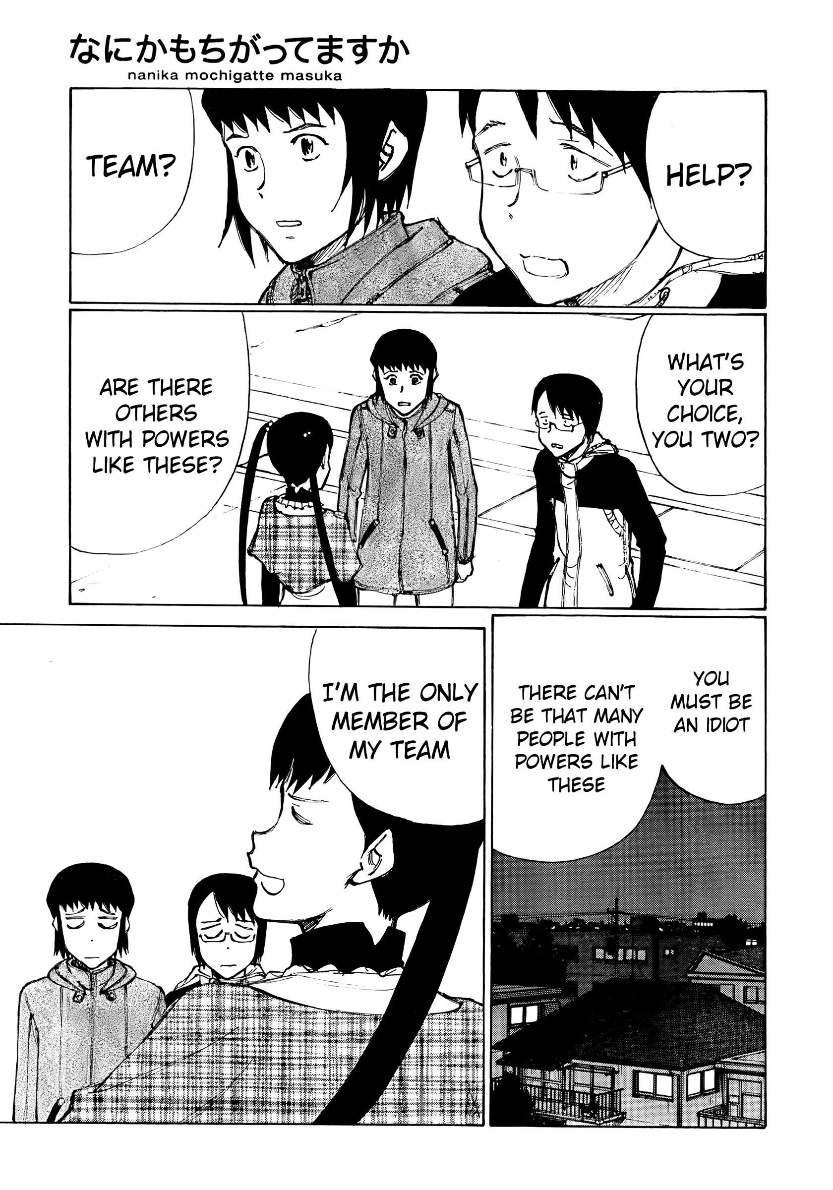 Read Nanika Mochigatte Masuka Manga Online