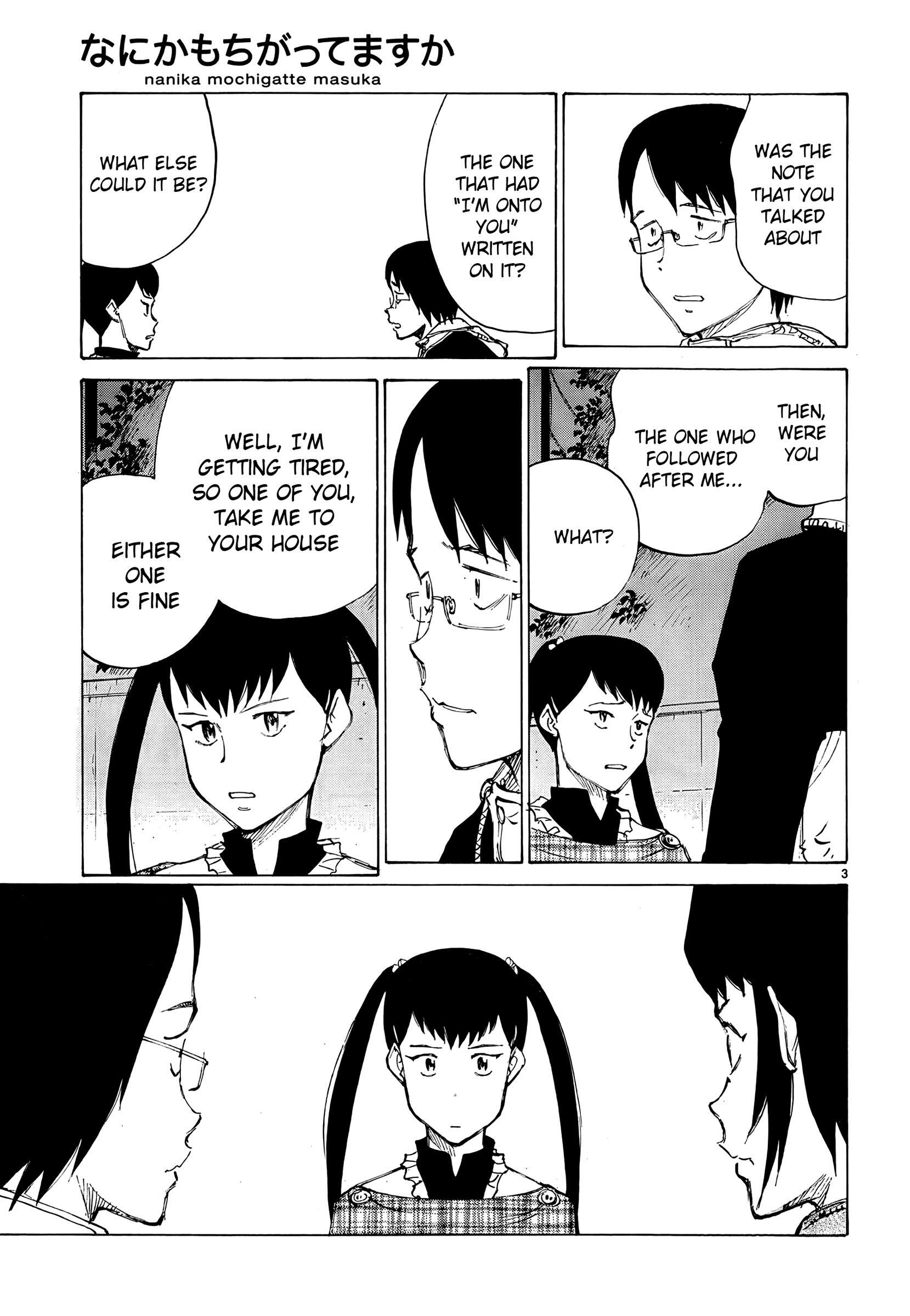 Read Nanika Mochigatte Masuka Manga Online