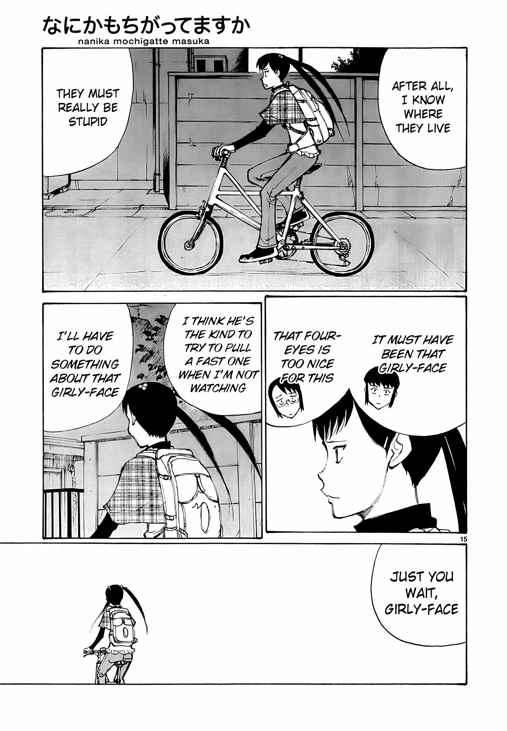 Read Nanika Mochigatte Masuka Manga Online