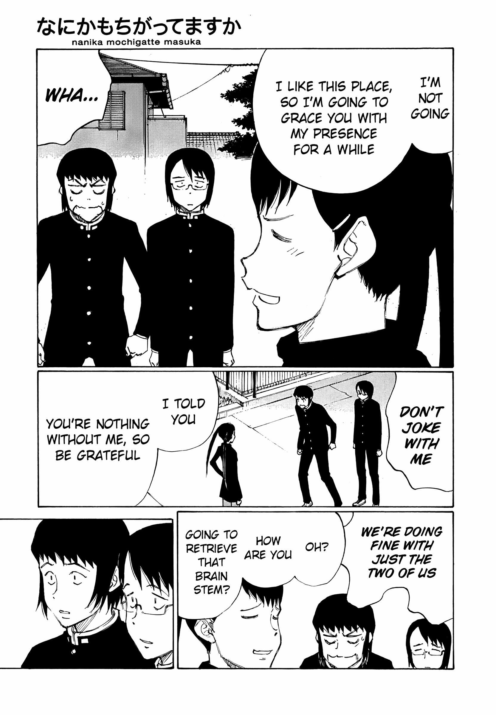 Read Nanika Mochigatte Masuka Manga Online