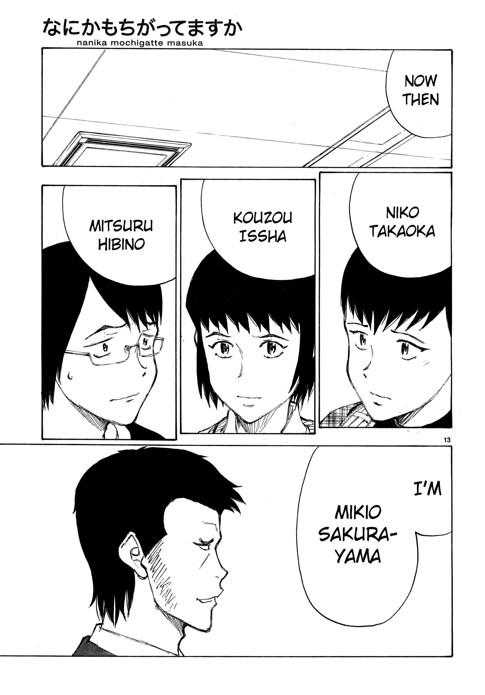 Read Nanika Mochigatte Masuka Manga Online