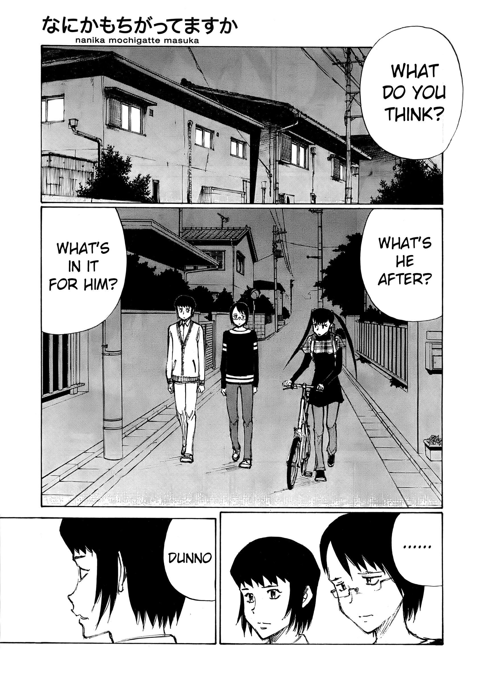 Read Nanika Mochigatte Masuka Manga Online