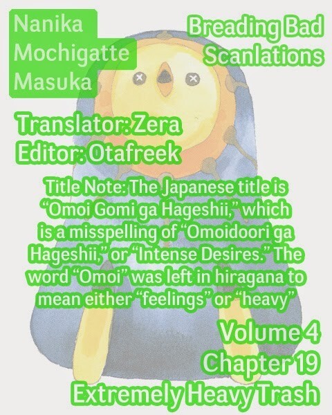 Read Nanika Mochigatte Masuka Manga Online