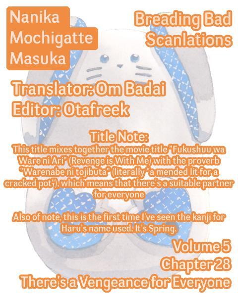 Read Nanika Mochigatte Masuka Manga Online