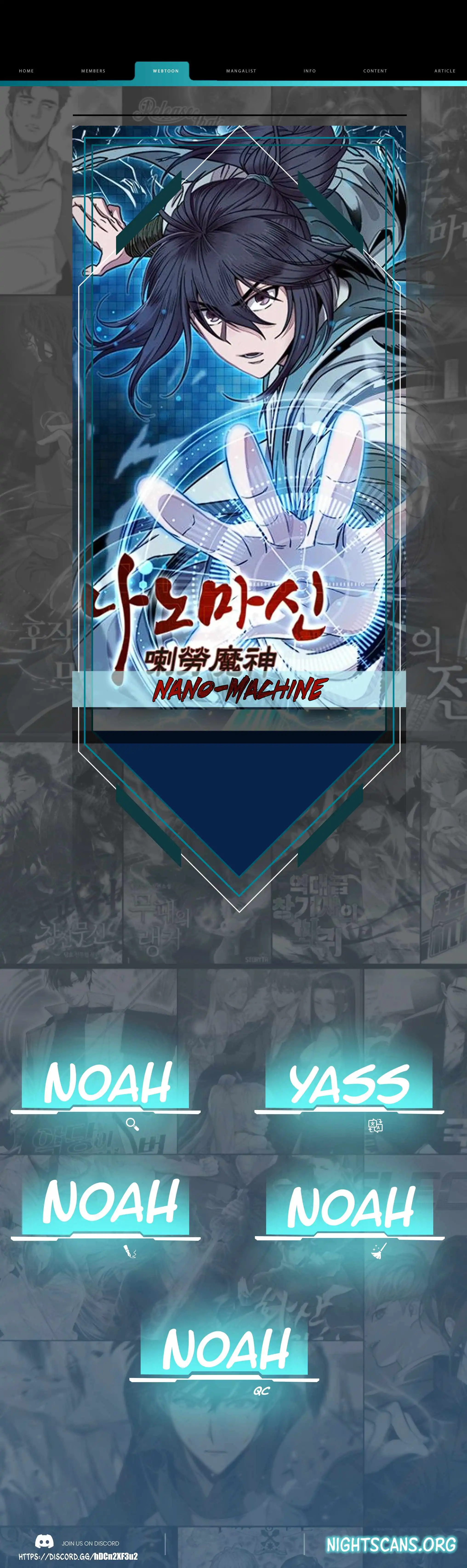 Read Nano Machine Manga Online