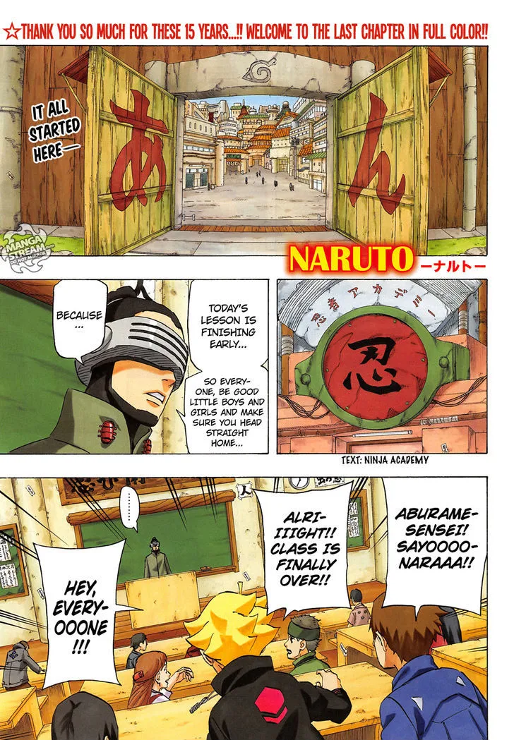 Read Naruto Manga Online