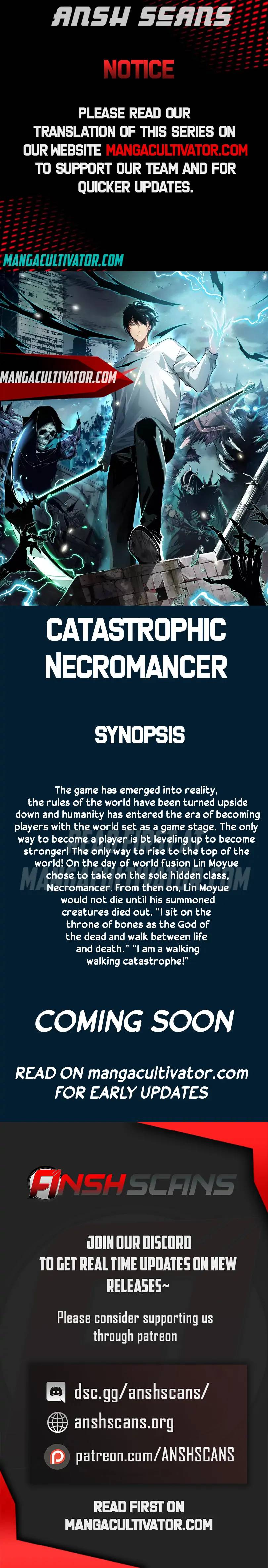 Read Necromancer, the Ultimate Scourge Manga Online