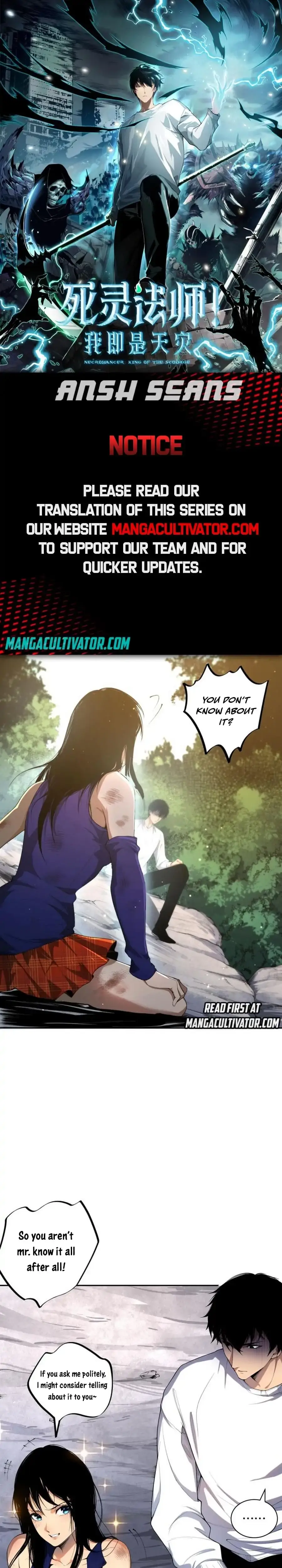 Read Necromancer, the Ultimate Scourge Manga Online