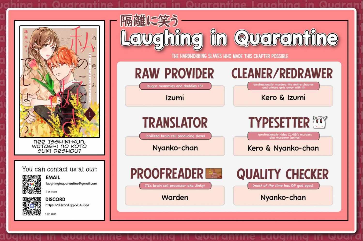 Read Nee Isshiki-kun, Watashi no Koto Suki deshou- Manga Online